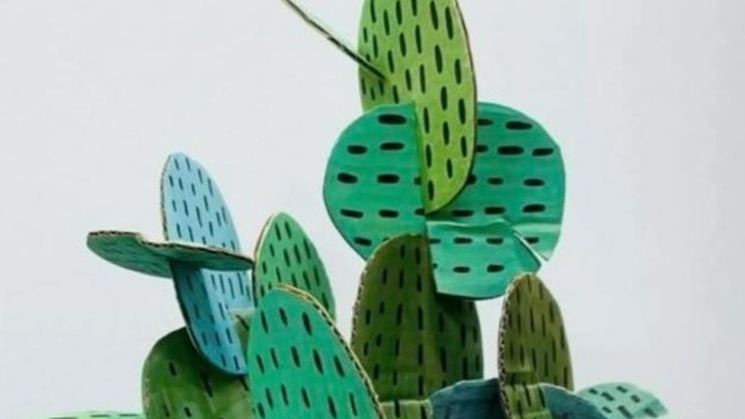 CACTUS  EN PAPIER - (7/11 ans)